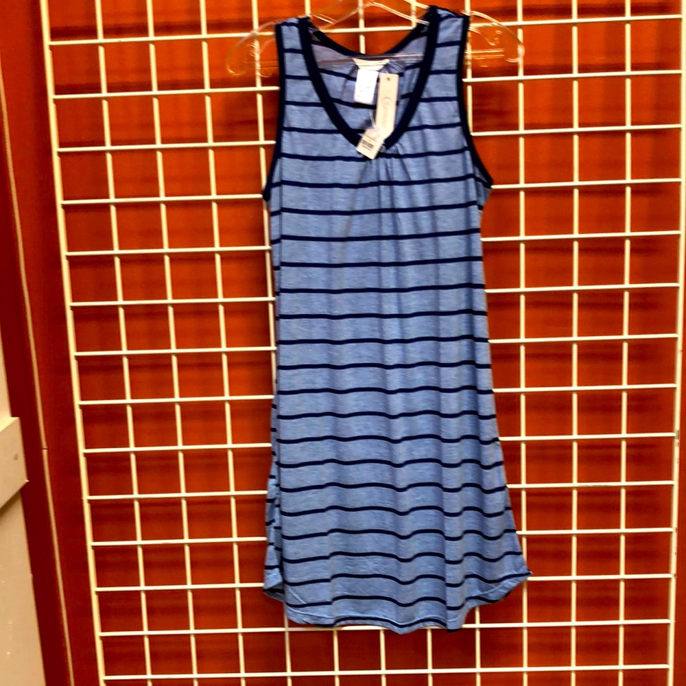 Womens polyester rayon tank gown
